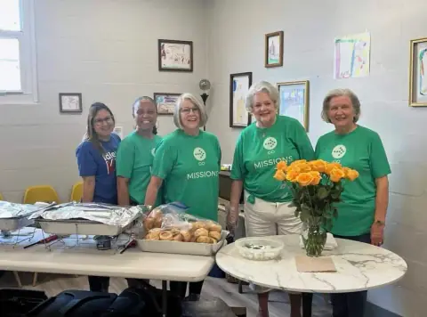 We partnered with Idlewild Baptist Church to feed over 1,000 teachers