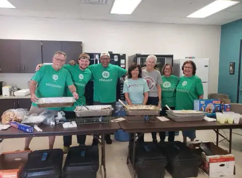 We partnered with Idlewild Baptist Church to feed over 1,000 teachers