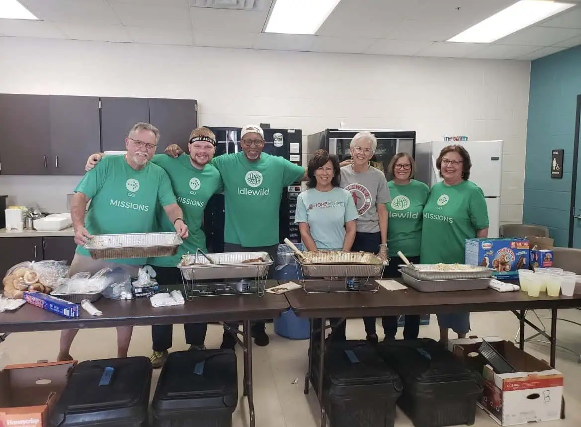 We partnered with Idlewild Baptist Church to feed over 1,000 teachers